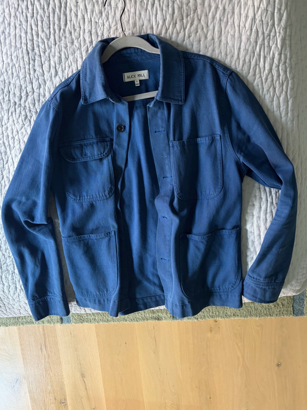 Alex Mill Navy Blue Work Denim Jacket